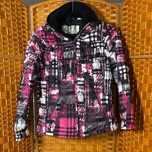 Body Glove Girls Pink & Black Ski Jacket